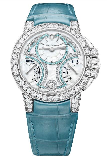 Fake Harry Winston Ocean 20th Anniversary Biretrograde Automatic 36mm OCEABI36WW052 new watch